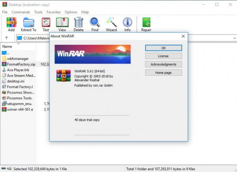 free download winrar for windows 7 filehippo